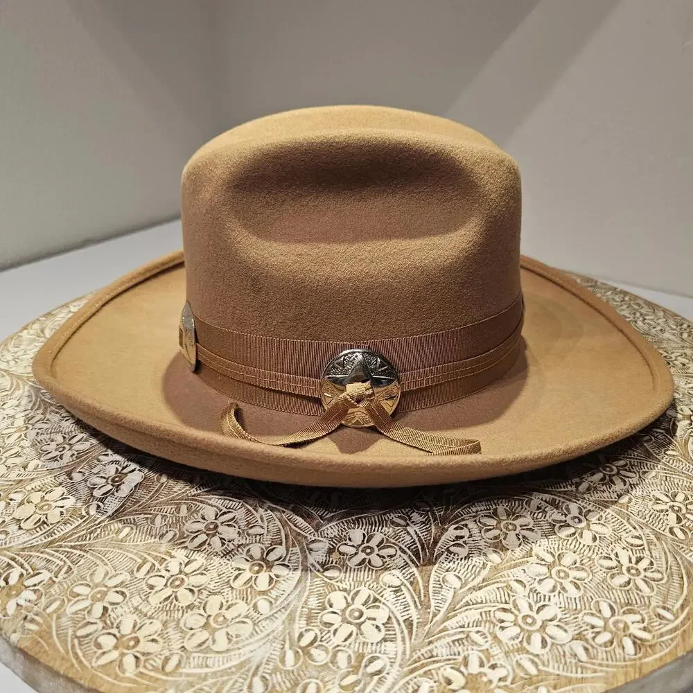 Excello By Geo W. Bollman & Co Inc Vintage 100% Wool Hat Made in USA